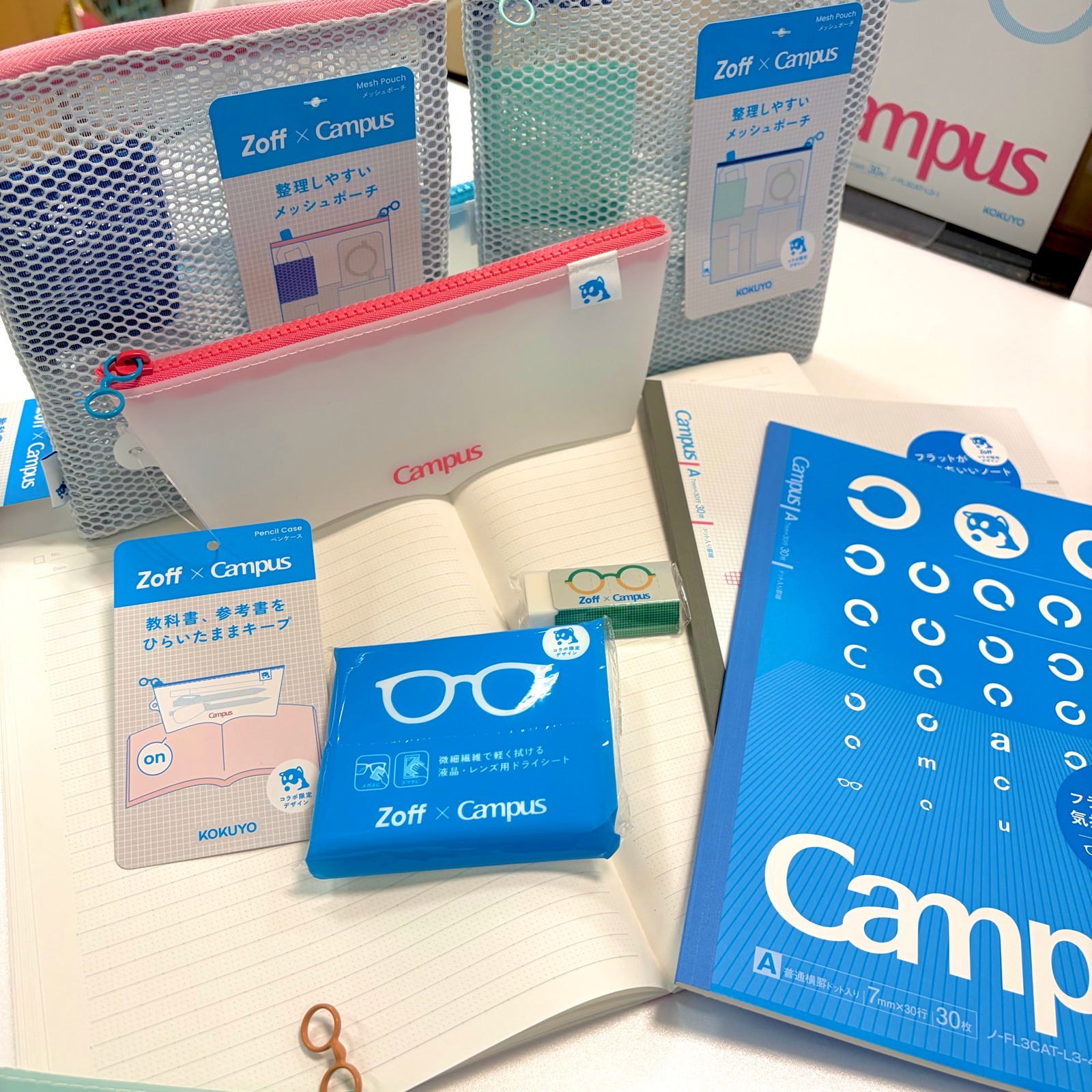 本店2階】Zoff×Campusで「OFF勉」！勉強も目も守る新しい学び方 | 石丸